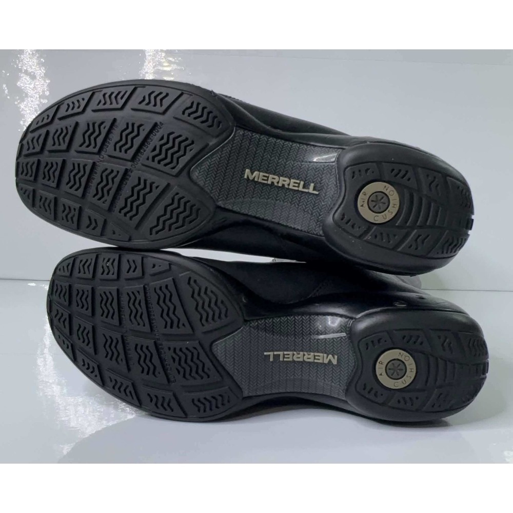 Merrell Spire Peak J43402 Womens 8.5 Waterproof Leather Tall Boots Y2K Black - Picture 10 of 12
